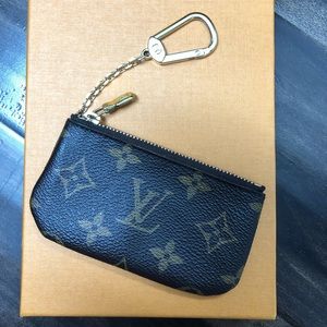 Authentic LV Monogram Key Pouch
